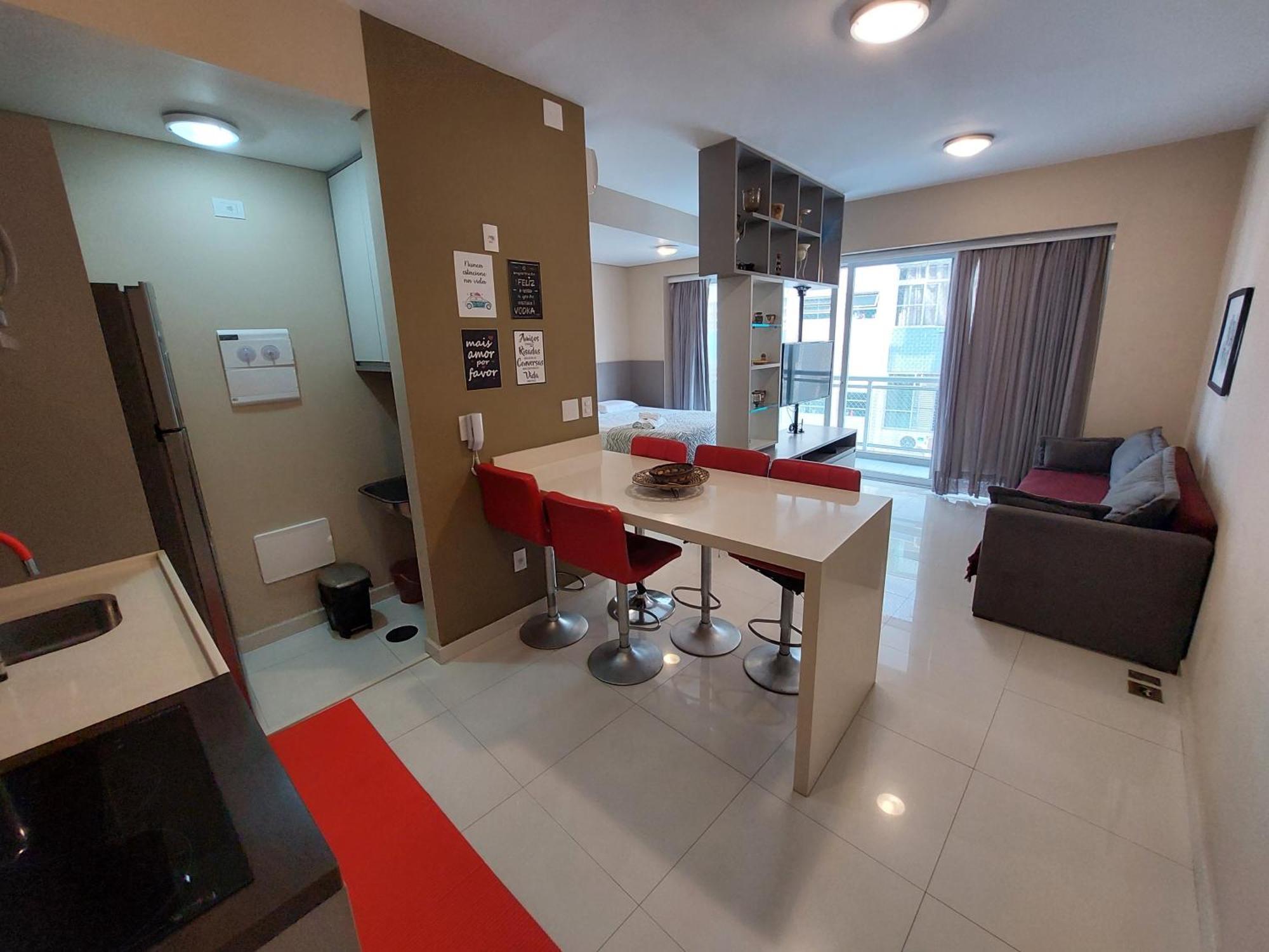 Appartement Book Santos Unlimited 817 Elegancia Vista Mar Extérieur photo