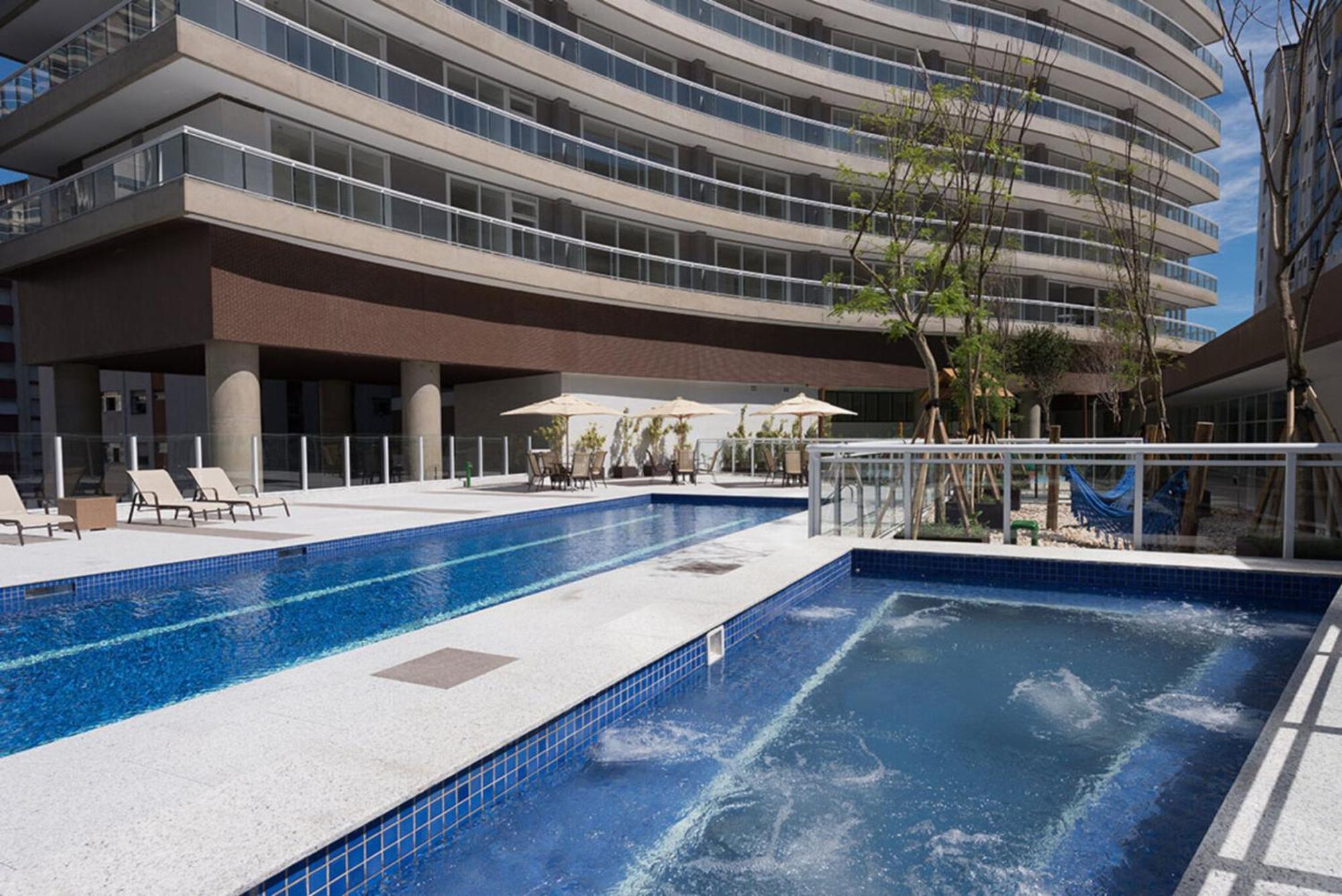Appartement Book Santos Unlimited 817 Elegancia Vista Mar Extérieur photo
