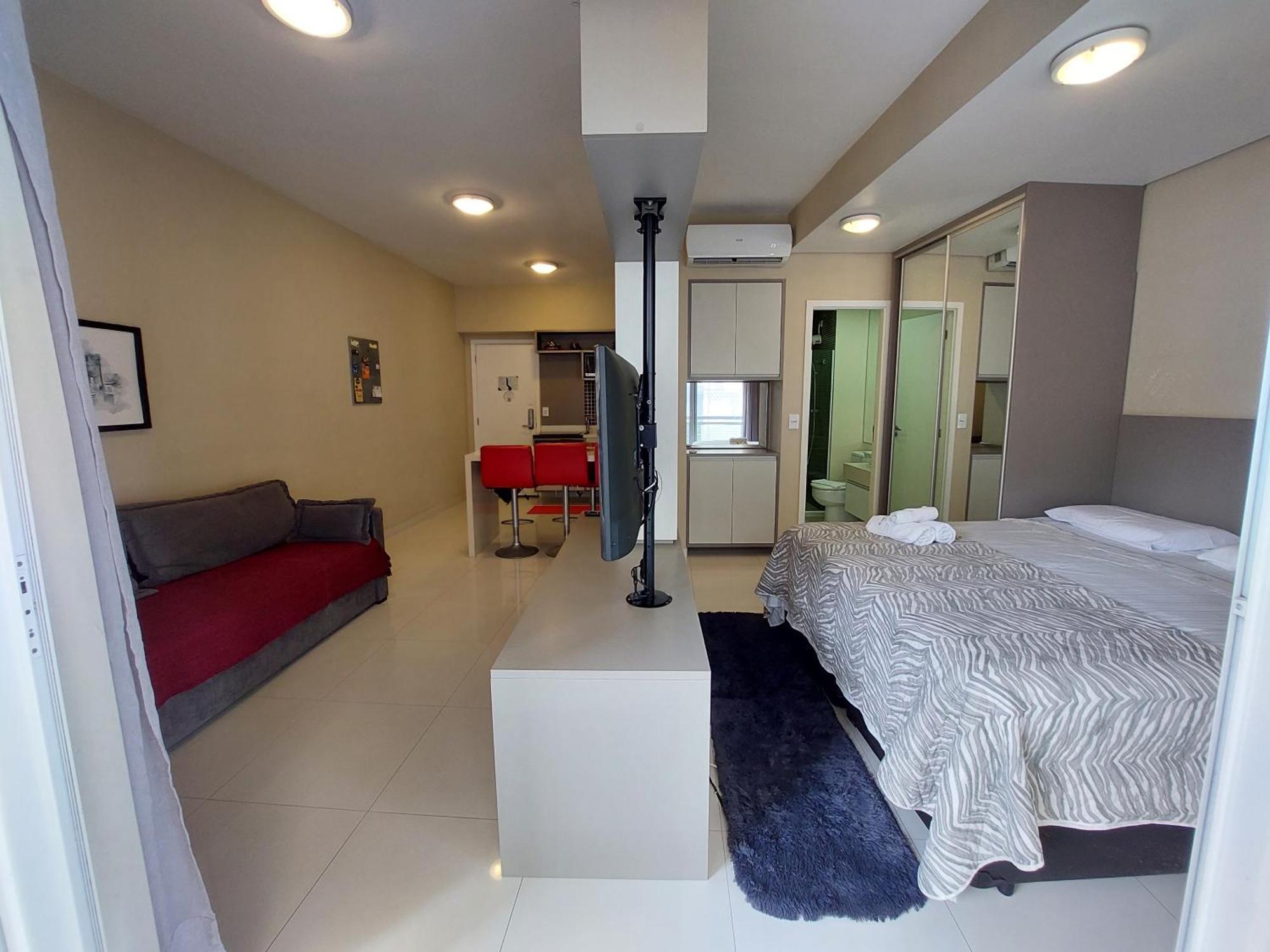 Appartement Book Santos Unlimited 817 Elegancia Vista Mar Extérieur photo